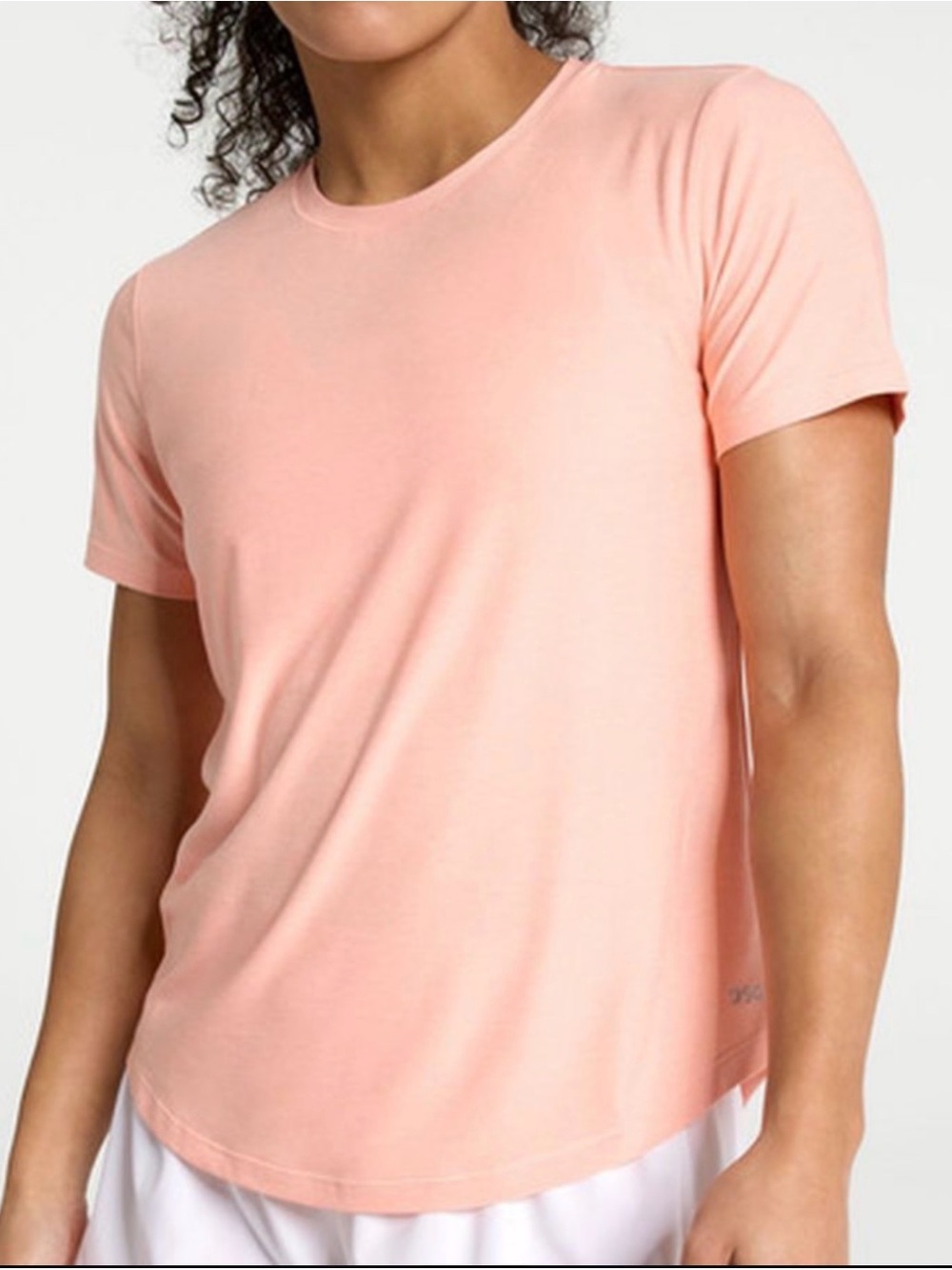 APL Athletic Propulsion Labs The Perfect Tee Dusty Rose Pink Sz S. NWT